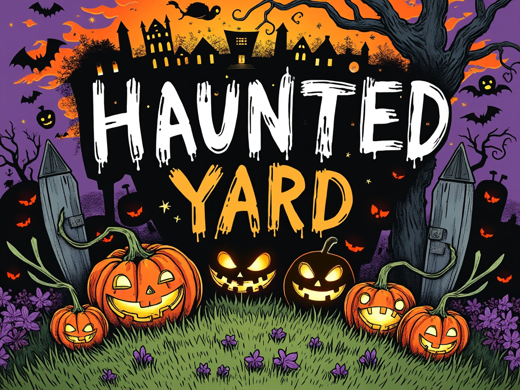 The Haunted Yard Logo